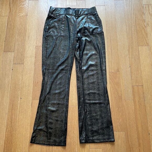 NWT Juicy Couture shine velour Jacket+mid rise wide leg pant S(Matching Set) - Picture 11 of 16